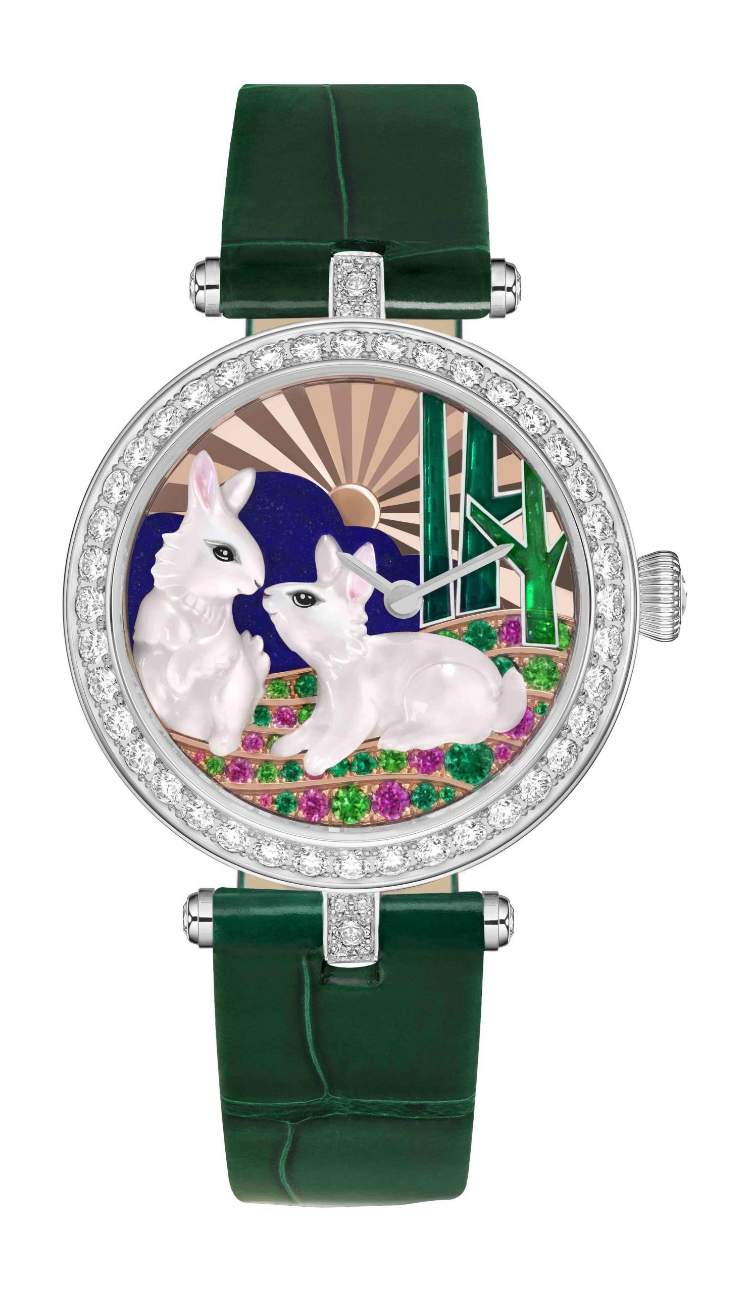 Van Cleef & Arpels Lady Duo de Lapins Watch watch