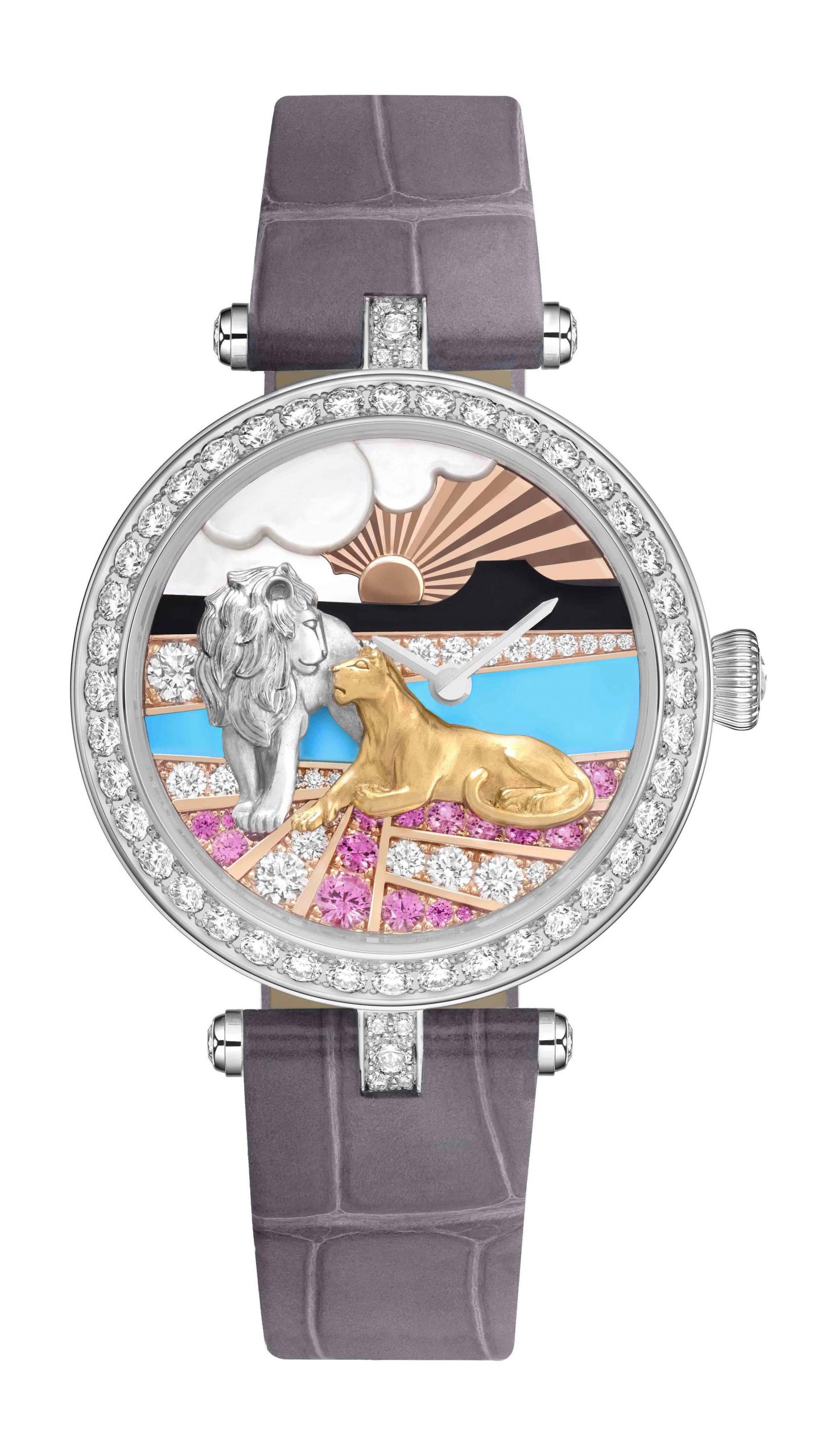 Van Cleef & Arpels Lady Duo de Lions Watch watch