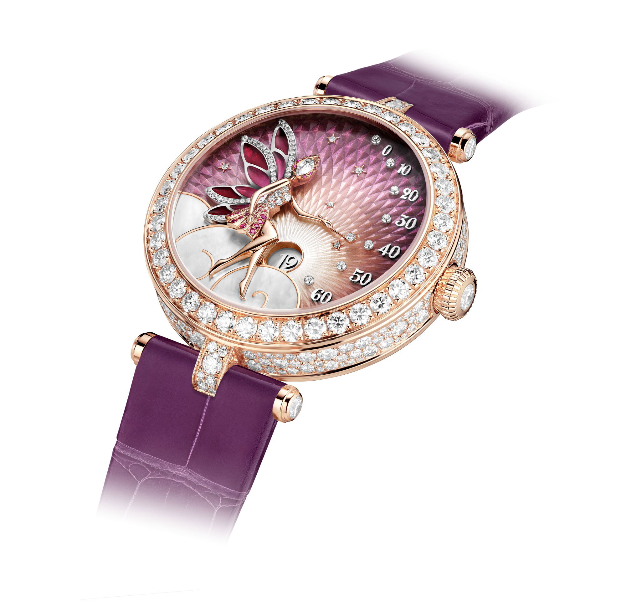 Van Cleef & Arpels Lady Féerie Or Rose Watch - View 2