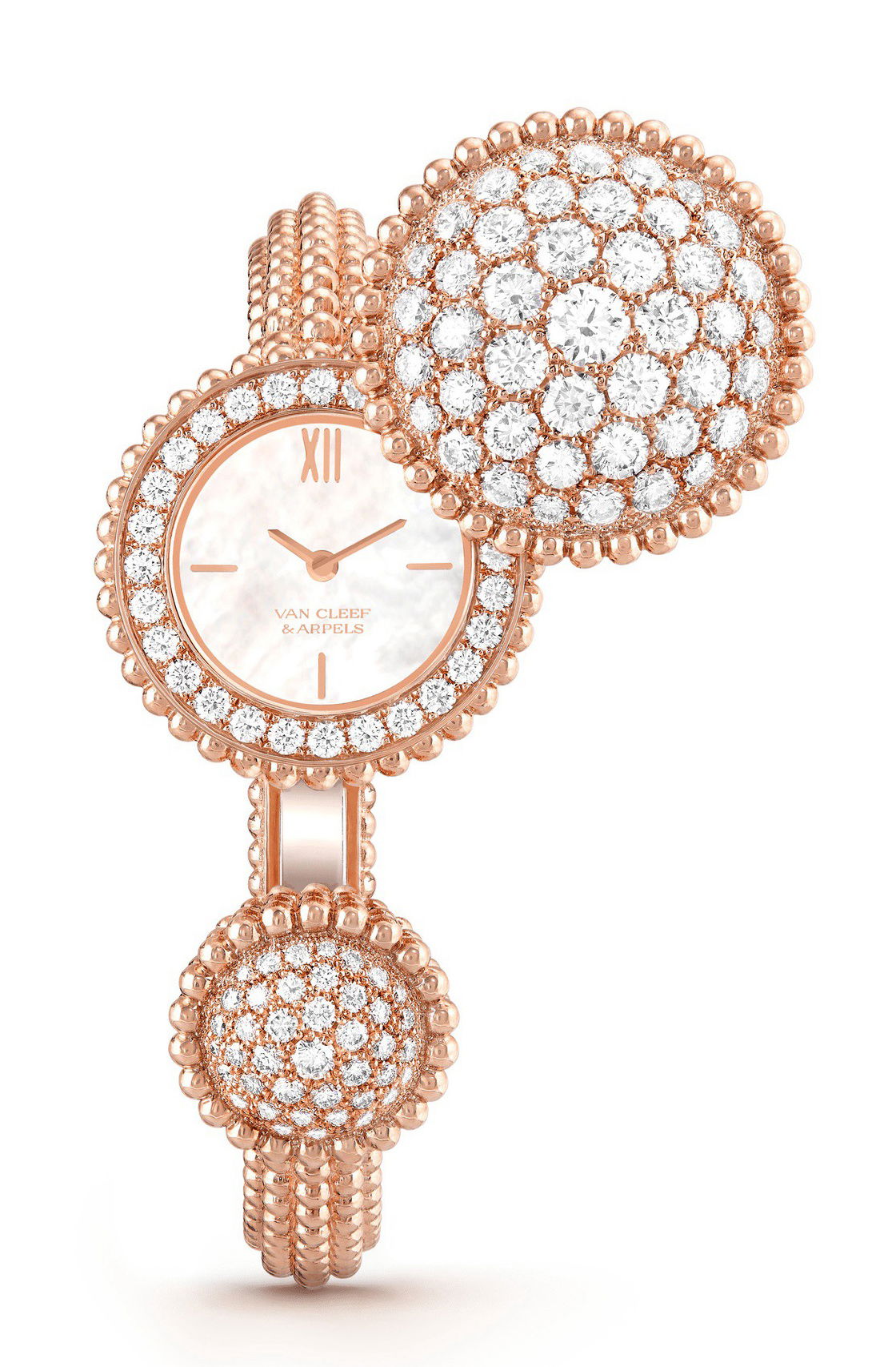 Van Cleef & Arpels Perlée Toi & Moi Secret Watch Small watch