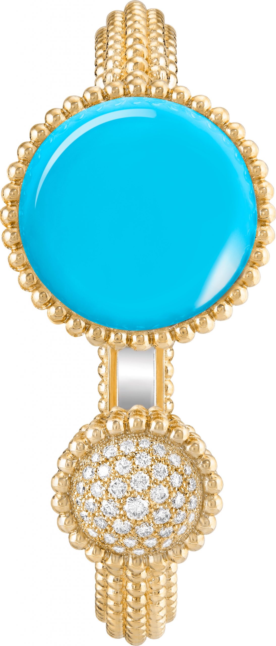 Van Cleef & Arpels Perlée Toi & Moi Secret Watch Small - View 2