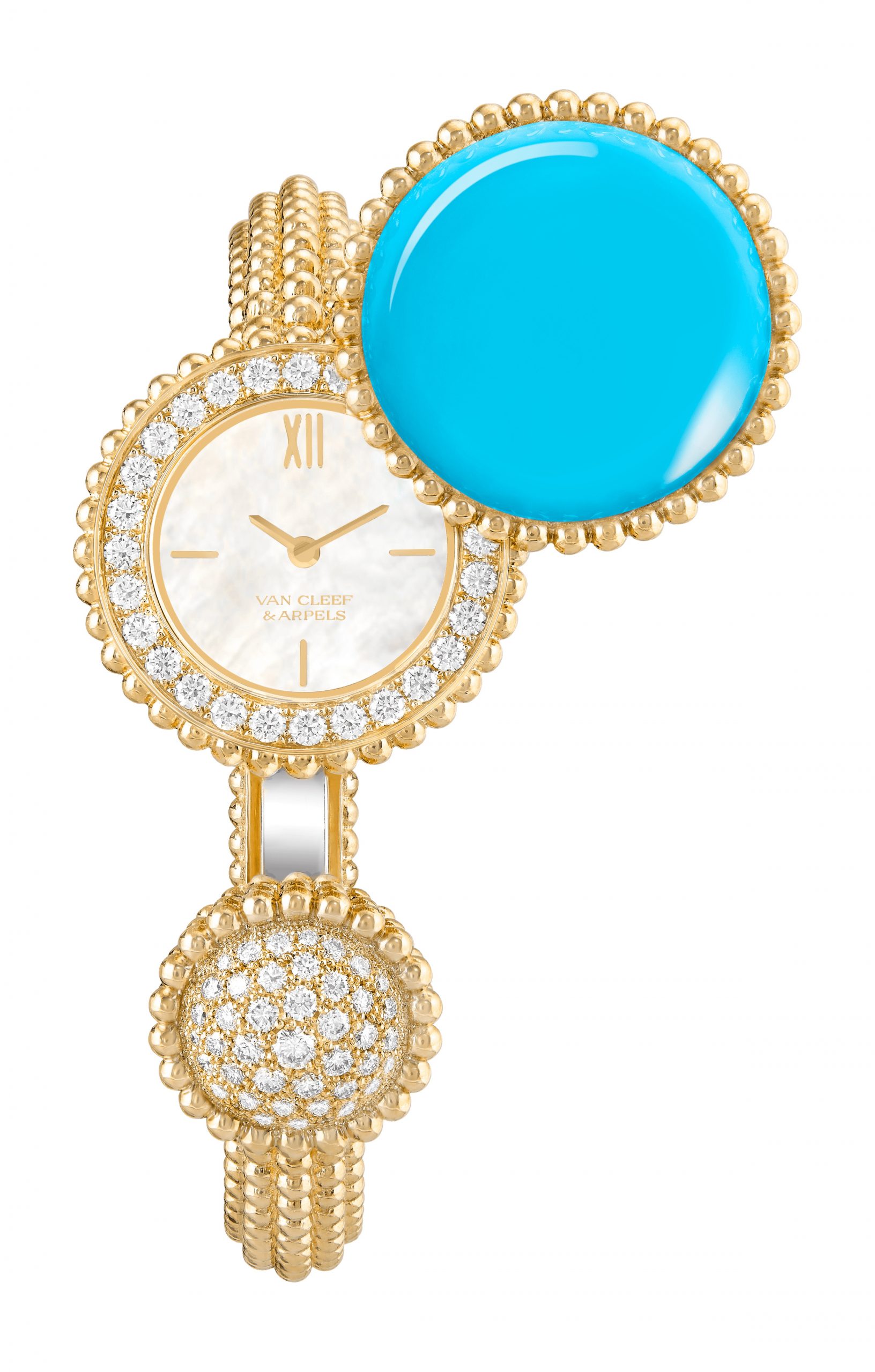 Van Cleef & Arpels Perlée Toi & Moi Secret Watch Small watch