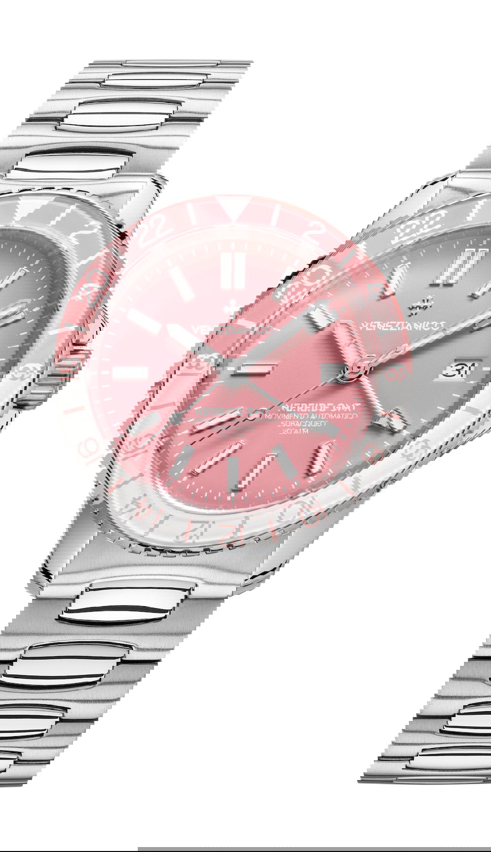 Venezianico Nereide GMT Rosa watch
