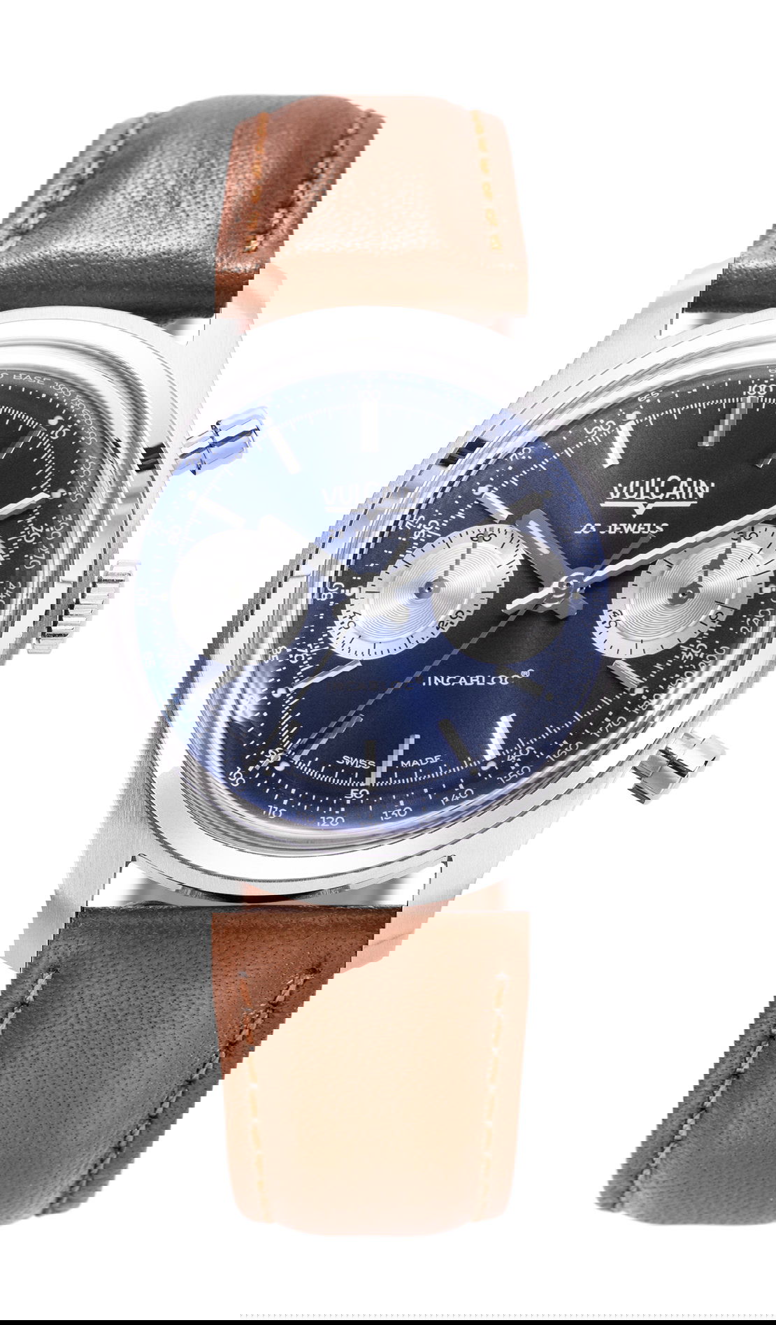 Vulcain Chronograph 1970’s Blue watch
