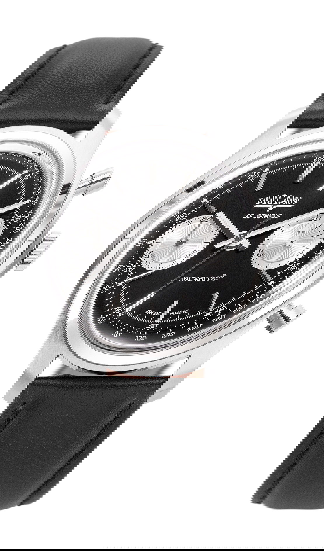 Vulcain Chronograph 1970’s Black & Silver watch