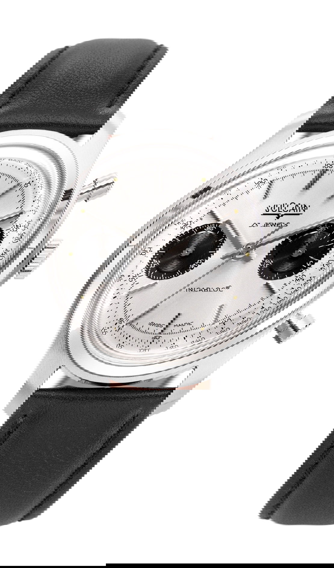 Vulcain Chronograph 1970’s Silver watch