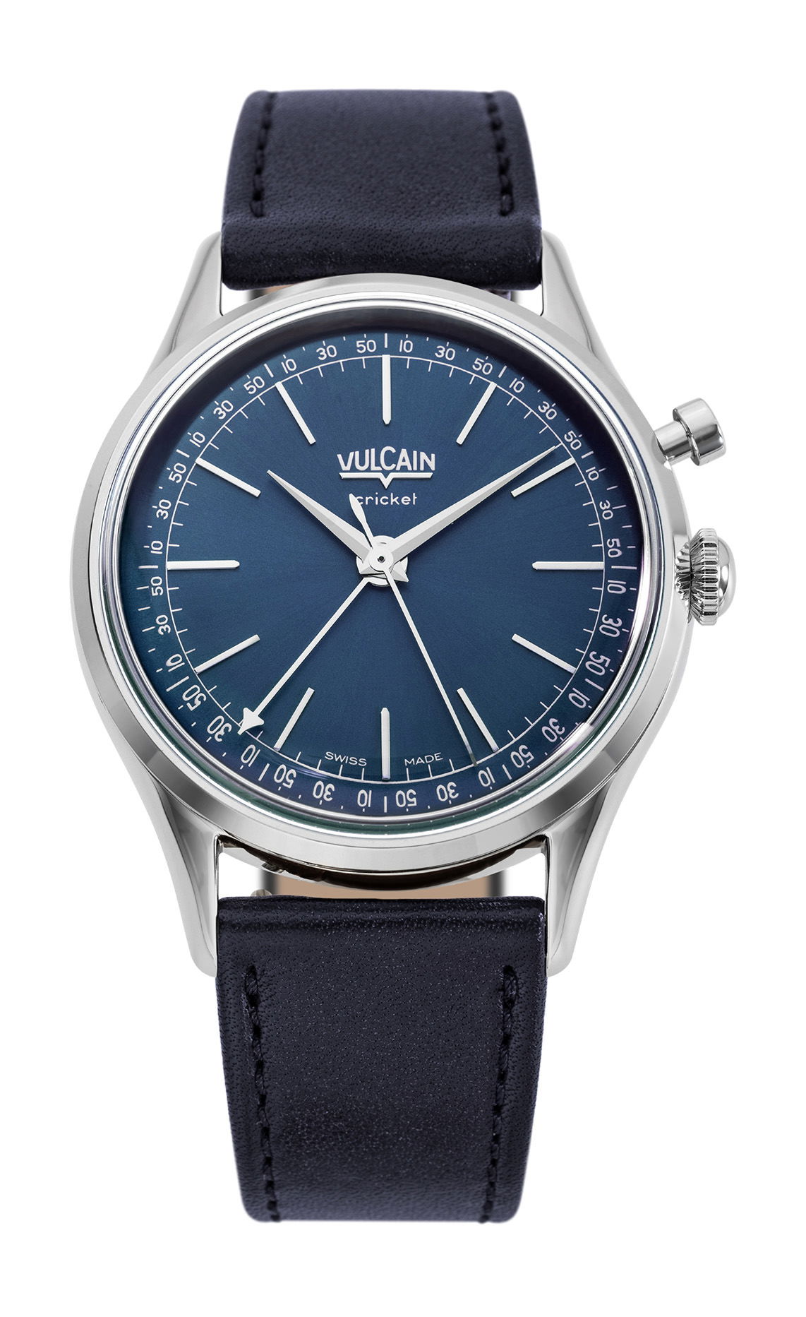 Vulcain Cricket President Blue watch