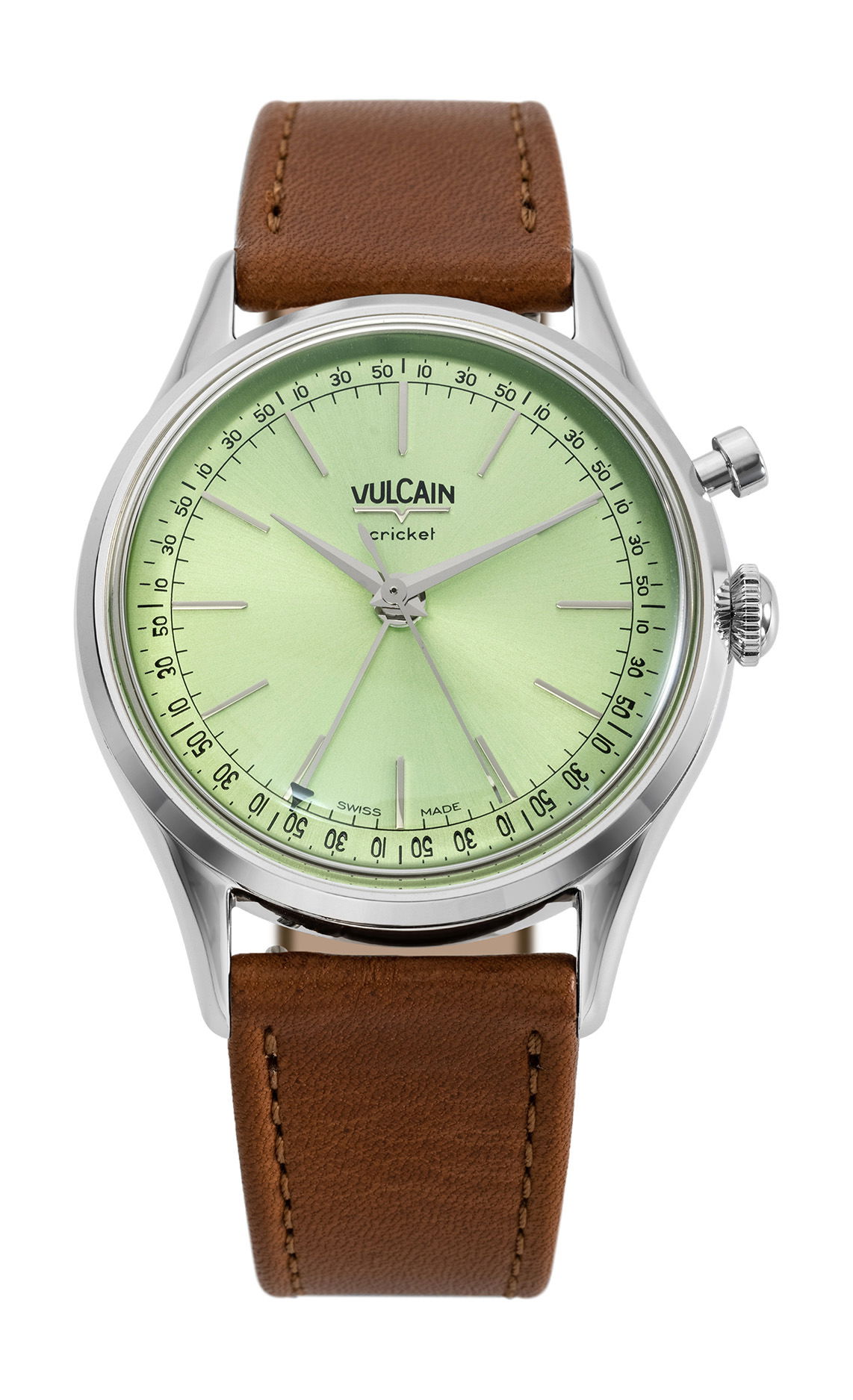 Vulcain Cricket President Green watch