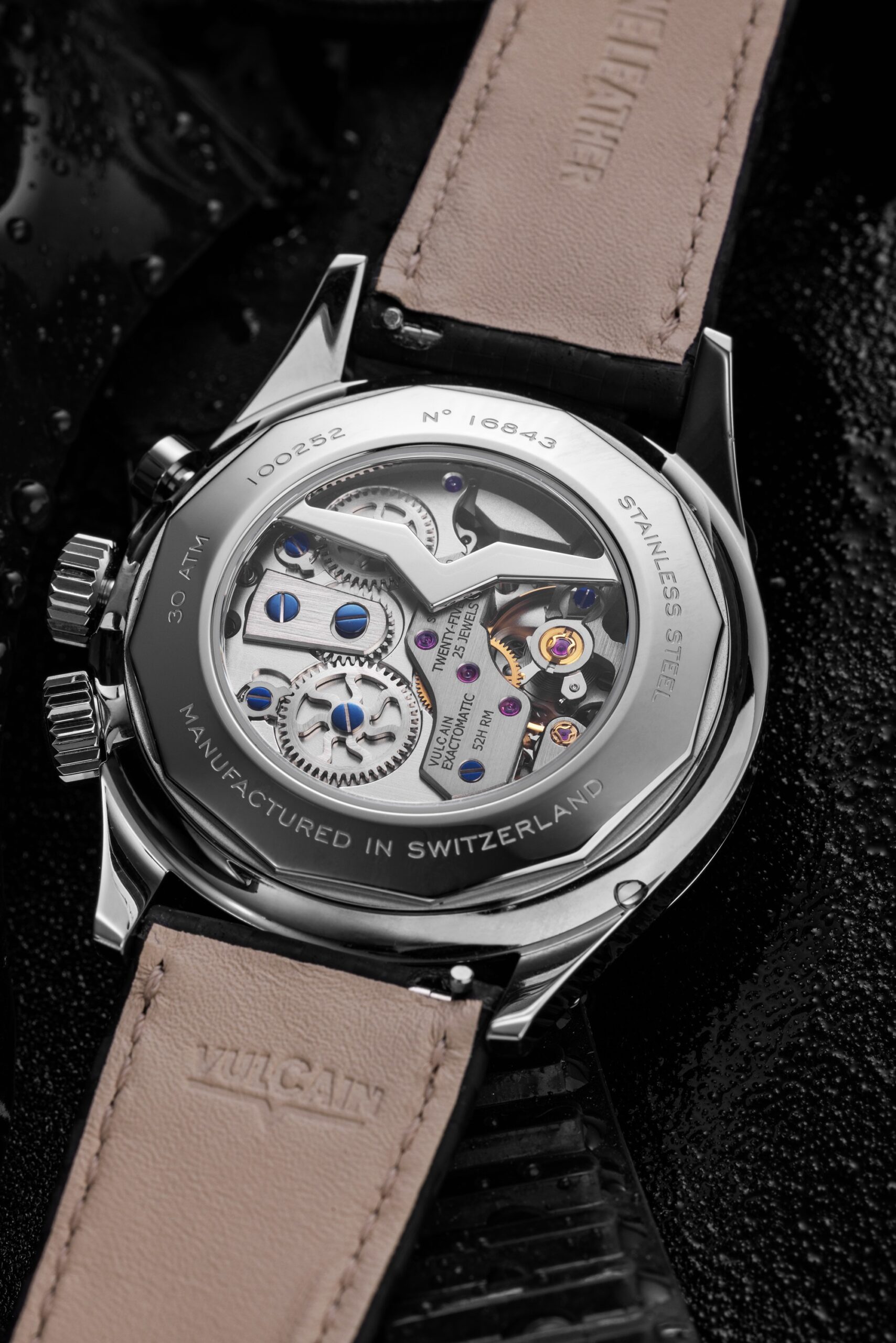 Vulcain Nautical Black Beige Patina - View 2
