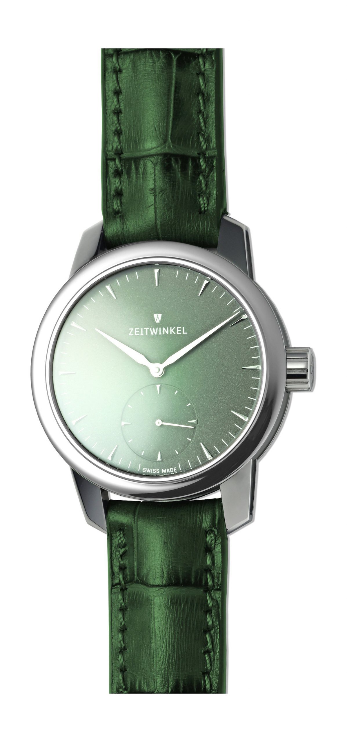 Zeitwinkel 188° Galvanic Frosted Green watch