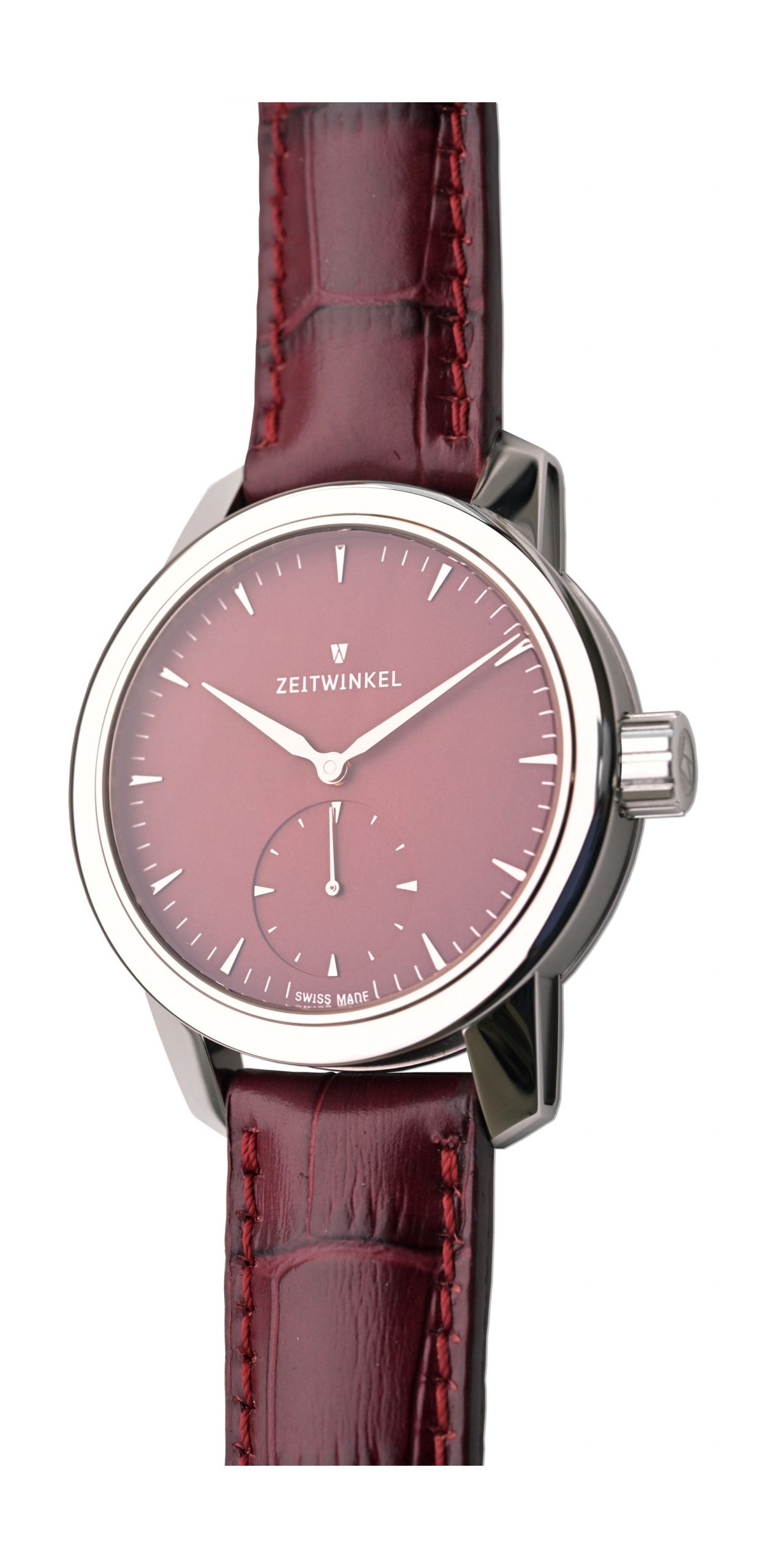 Zeitwinkel 188° Galvanic Frosted Red watch