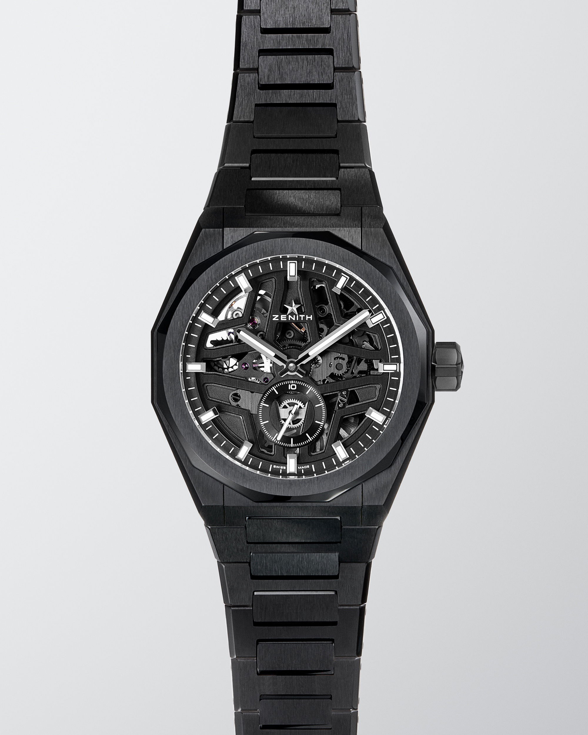 Zenith Defy Skyline Black Ceramic Skeleton - View 3